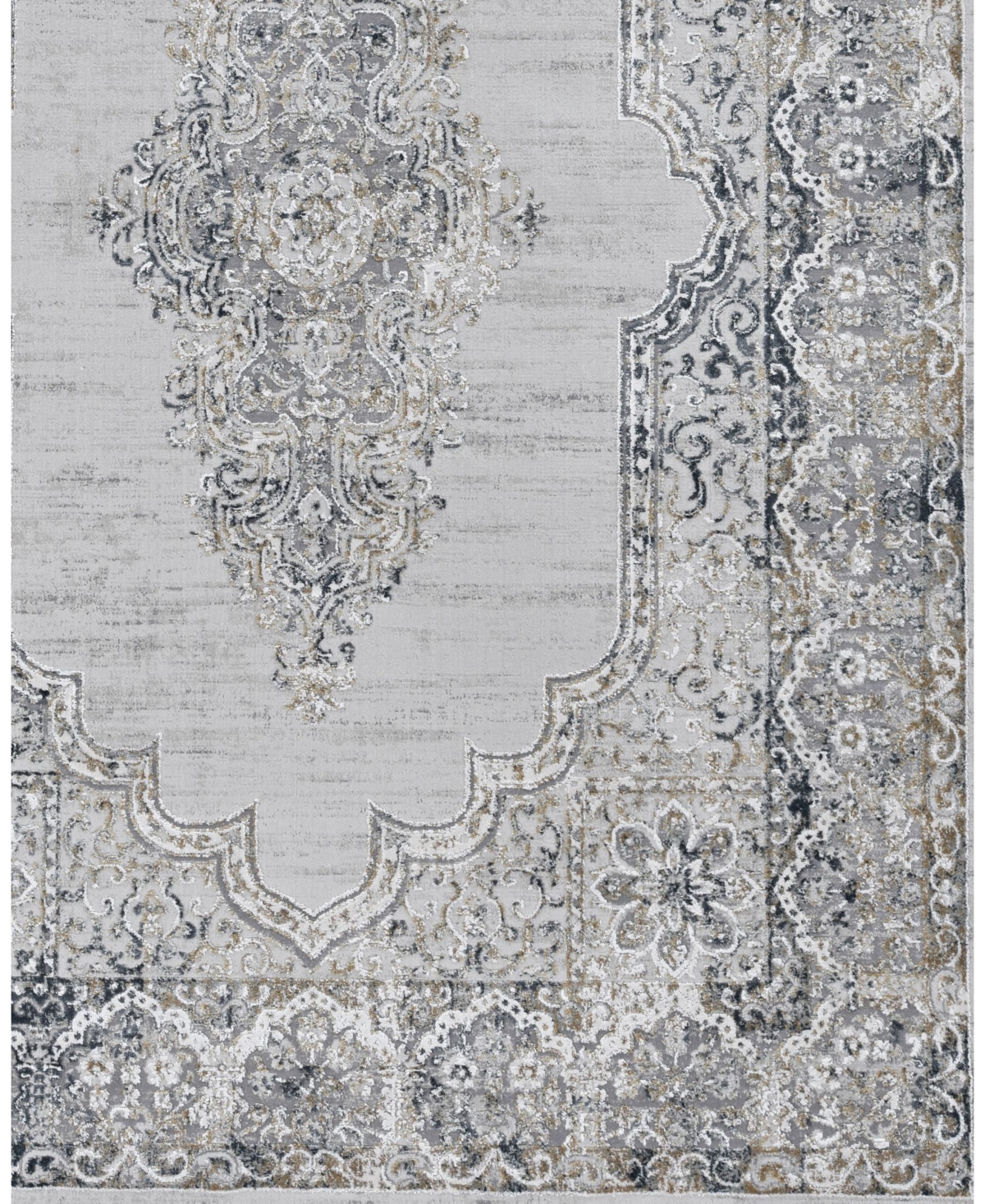 Closeout! Km Home Abbey KL32Rug - Ivory