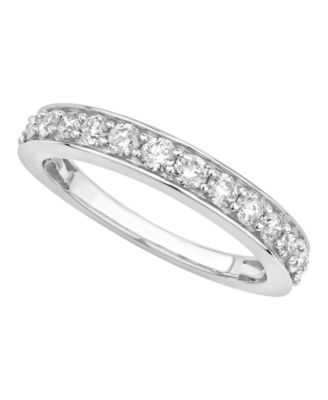Diamond Pave Band (3/4 ct. t.w.) in 14k White or Yellow Gold