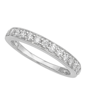 image of Certified Diamond Pave Band 1/2 ct. t.w. in 14k White or Yellow Gold