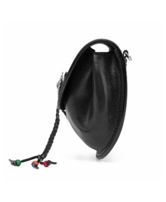 Women's Genuine Leather Garden Peony Crossbody