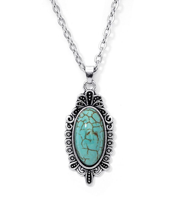 Macys turquoise necklace cheap
