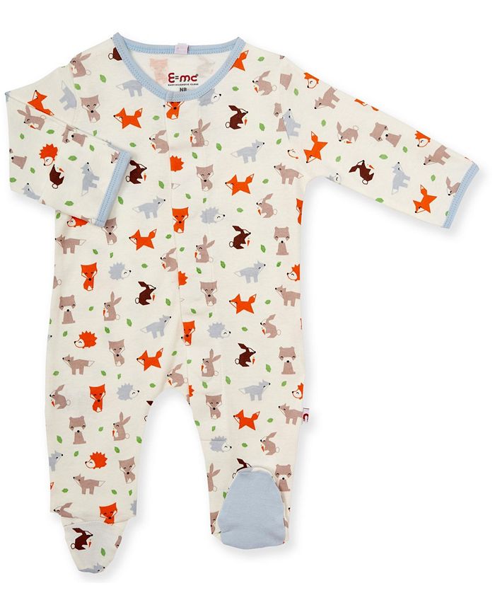 E=MC2 Baby Boy Origami Critters Magnetic Footie - Macy's