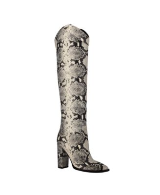 snakeskin boots at macy's