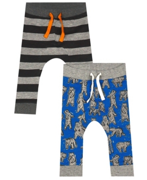 image of Art & Eden Earth Organic Baby Boy 2-Piece Cain Pant Set