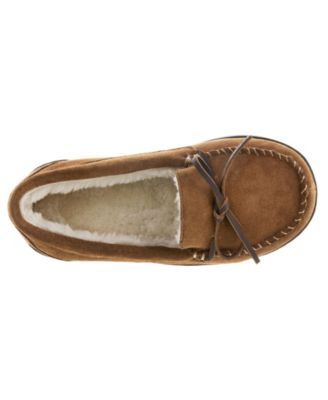 Women's Sage Genuine Suede Moccasin Slippers