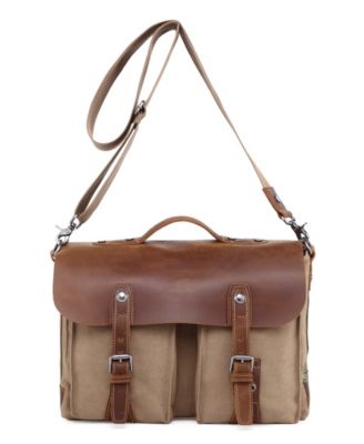 Hudson Canvas Messenger Bag