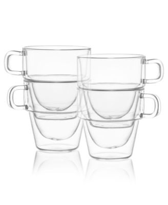 Stoiva Double Wall Glasses, Set of 4