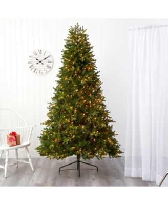 Washington Fir Artificial Christmas Tree with 600 Clear Lights and 1610 Bendable Branches