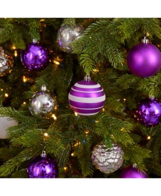 Holiday Shatterproof, 64 Count Christmas Tree Ornament Set