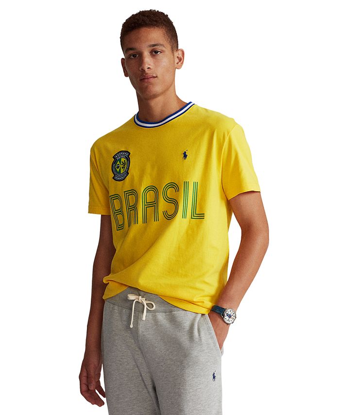 Polo Ralph Lauren Men's Classic-Fit Brazil T-Shirt - Macy's