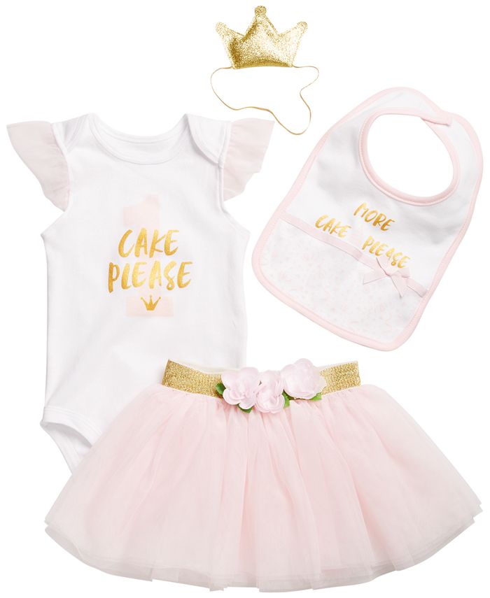 Kyle Deena Baby Girl 1st Birthday 4 piece Gift Set Macy s