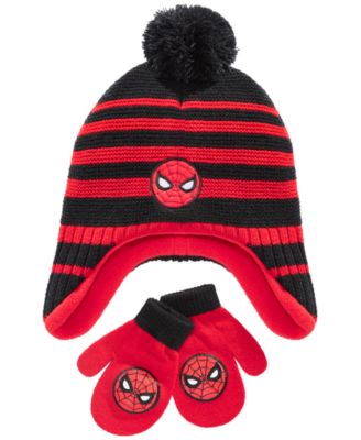 Berkshire Toddler 2-Pc. Spiderman Hat & Mittens Set - Macy's