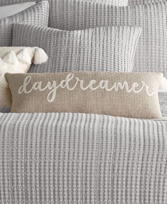 Delissa Velvet Embroidered Decorative Pillow, 14" x 18"