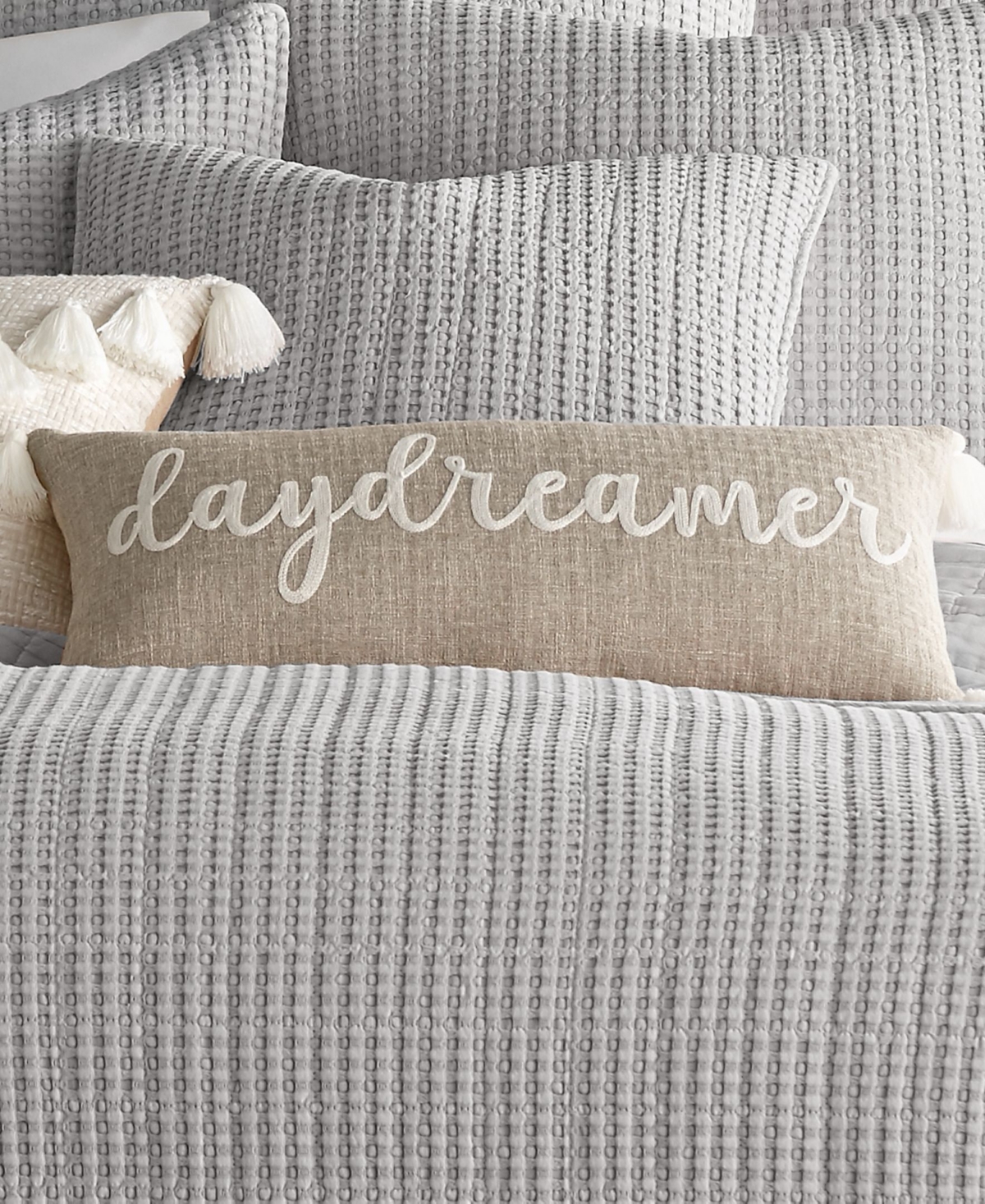 Levtex Delissa Velvet Embroidered Pillow,
