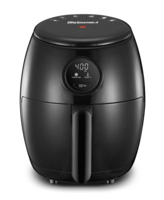 Gourmet Edge 3.5-Quart Air Fryer with Digital Controls in Black