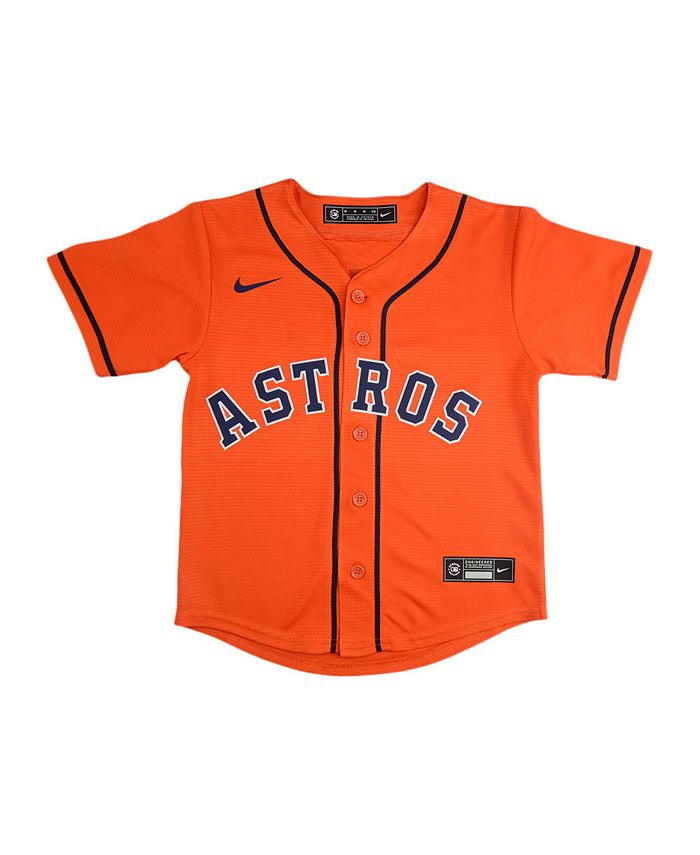 Houston Astros Big Boys and Girls Official Player Jersey Jose Altuve