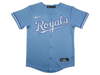 Nike Big Boys and Girls Kansas City Royals Official Blank Jersey - Macy's