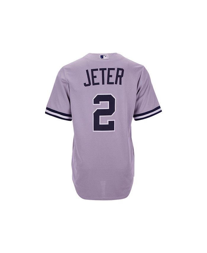 Nike Men's New York Yankees Coop Derek Jeter Player Replica Jersey ...