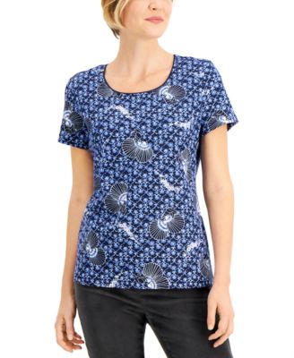 Karen Scott - Printed Top