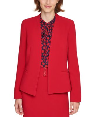 macy's red pantsuit