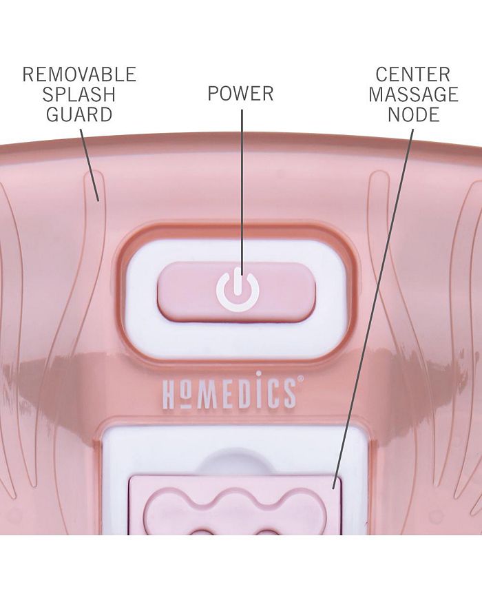 Homedics Bubble Bliss® Deluxe Foot Spa Macy