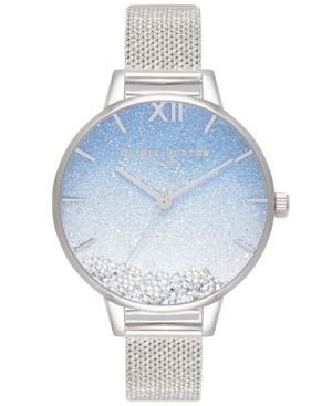image of Olivia Burton Under The Sea Stainless Steel Mesh Bracelet Watch 34mm