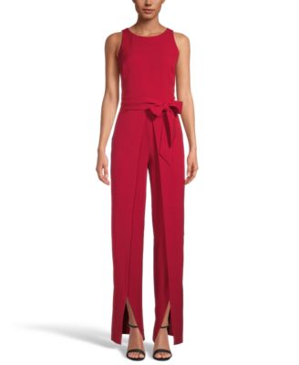 red petite jumpsuits