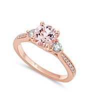 Engagement Rings Morganite Rings - Macy's