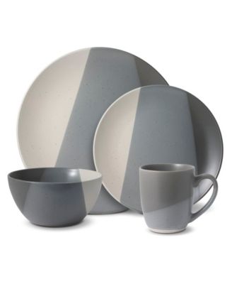 Mikasa - BRANDI GRAY 16 PIECE DINNERWARE SET