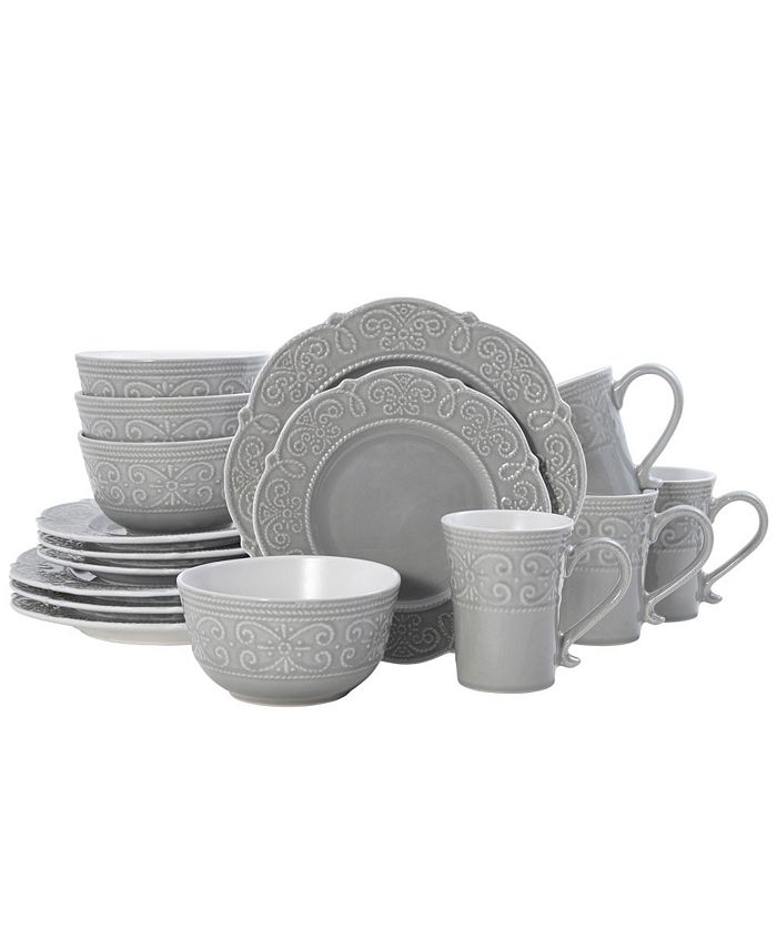 Pfaltzgraff abby 16 pc dinnerware set, service for 4 Macy's