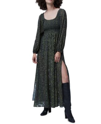 French Connection - Aury Printed Slit Maxi Dress
