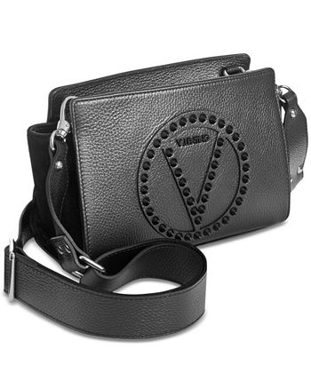 Valentino by Mario Valentino Women's Kiki Rock Leather Crossbody Bag (62%  Off) -- Comparable Value $745 - Macy's
