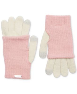 Steve Madden - Layered-Look Tech Gloves