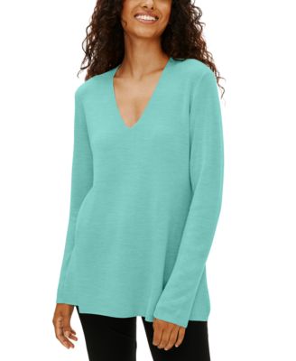 Eileen Fisher - V-Neck Sweater