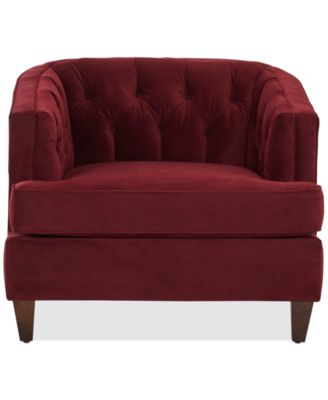 Macy's - Austian 44" Fabric Chair