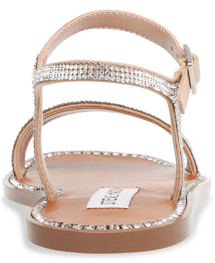 steve madden women's henley rhinestone sport sandals