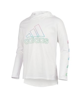 adidas long sleeve hooded t shirt