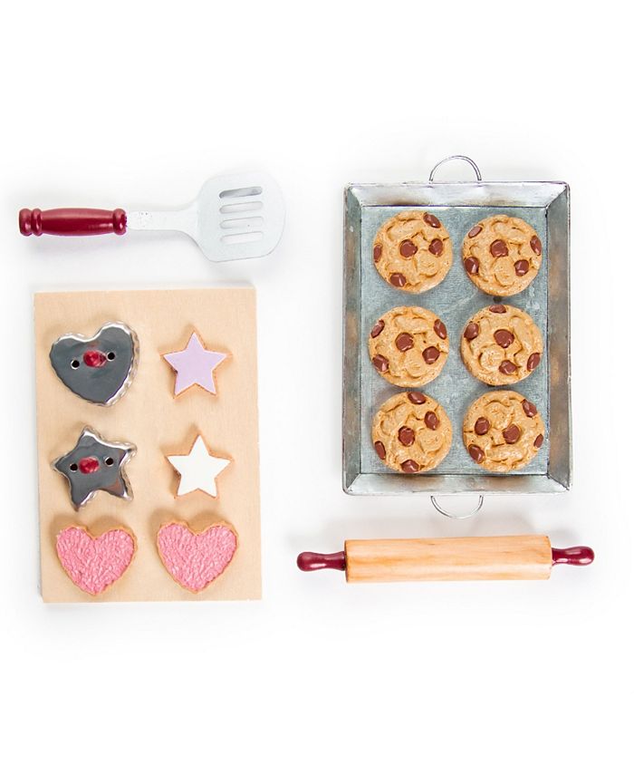 The Queen's Treasures Cookie Baking Gift Set with Tools & Cookies Fits 18 Doll Accessories & Food