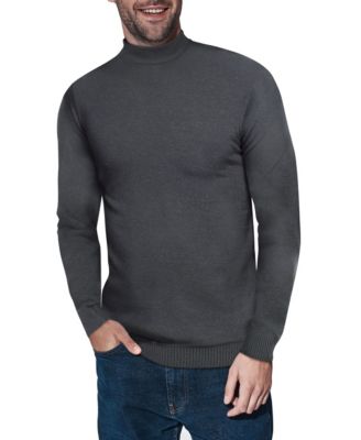 black mock neck mens