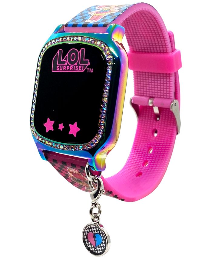 Accutime - Kid's LOL Surprise Multicolored Silicone Touchscreen Smart Watch 36x33mm