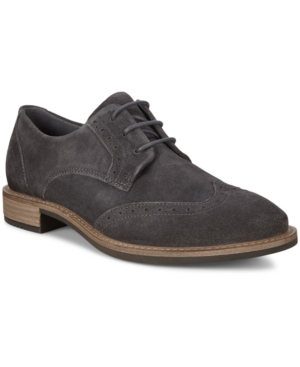 image of Ecco Women-s Sartorelle 25 Tailored Wingtip Oxford Flats Women-s Shoes