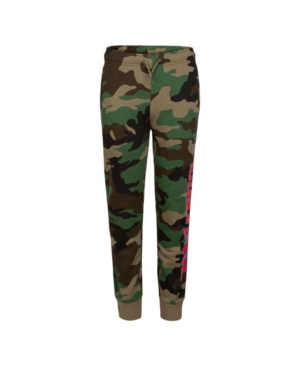 image of Converse Big Boys Camo Printed Joggers