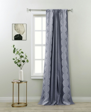 B. Smith Larimer Blackout Rod Pocket Curtain Panel By Nefeli, 96" x 52"