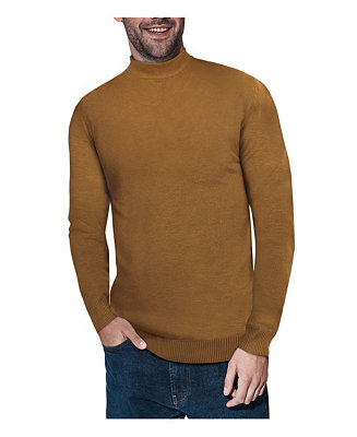 X-Ray Men's Basic Mock Neck Midweight Pullover Sweater & Reviews - Men ...