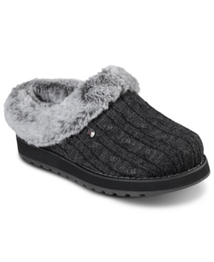 image of Skechers Women-s Bobs Keepsakes - Ice Angel Faux Fur Slippers from Finish Line