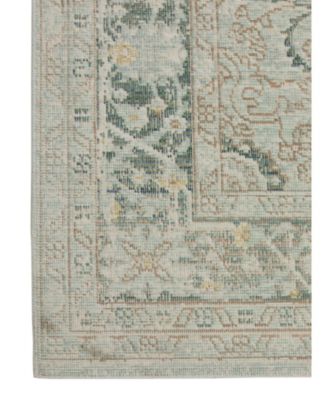 Century CEN-21 Aqua 5'3" x 7'3" Area Rug