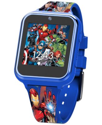 Kid's Avengers Silicone Strap Touchscreen Smart Watch 46x41mm