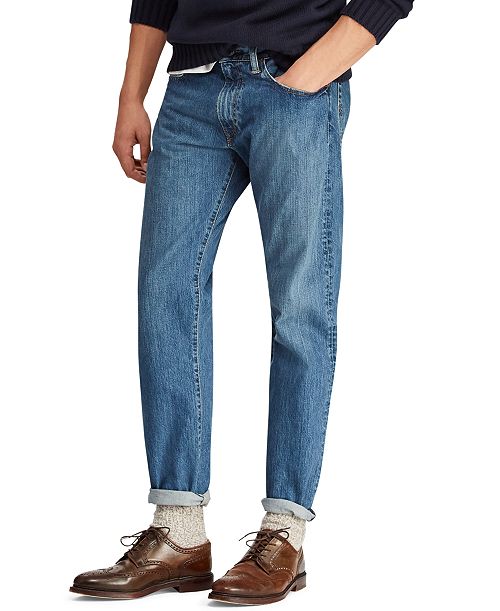 alfani Polo Ralph Lauren Men's Hampton Relaxed Straight Jeans Men's Fashion & Accessories