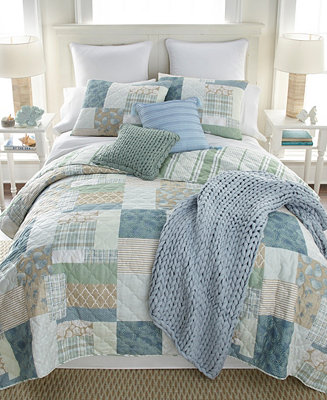 American Heritage Textiles Tidepool Quilt 3 Piece Set, King & Reviews ...