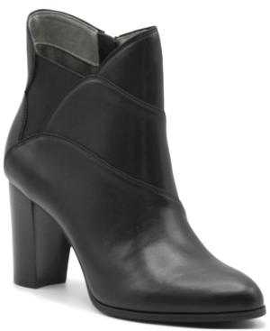 image of Adrienne Vittadini Women-s Trella Booties Women-s Shoes